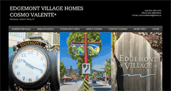 Desktop Screenshot of edgemontvillagehomes.com